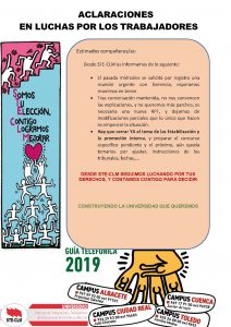 CONTRA LA PRIVATIZACIÓN DE LA UCLM