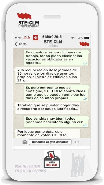 STE-UCLM y las condiciones laborales