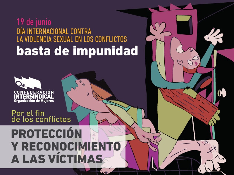 19 JUNIO: Día Internacional para la Eliminación de la Violencia Sexual en los Conflictos