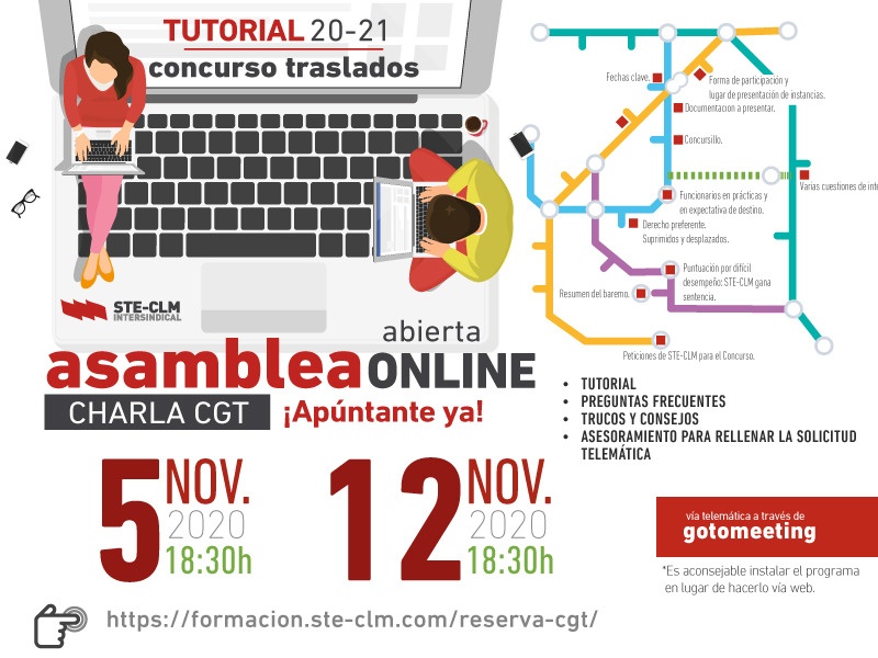 Banner_Asambleas_telematicas_2020_21 Asambleas informativas CGT 2019-20