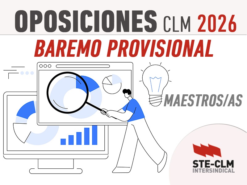 OPOSICIONES CLM 2026: Baremo Provisional y Reclamaciones (Plazo: Hasta 1 julio)