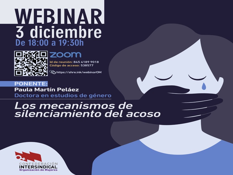VÍDEO WEBINAR «Los mecanismos de silenciamiento del acoso»