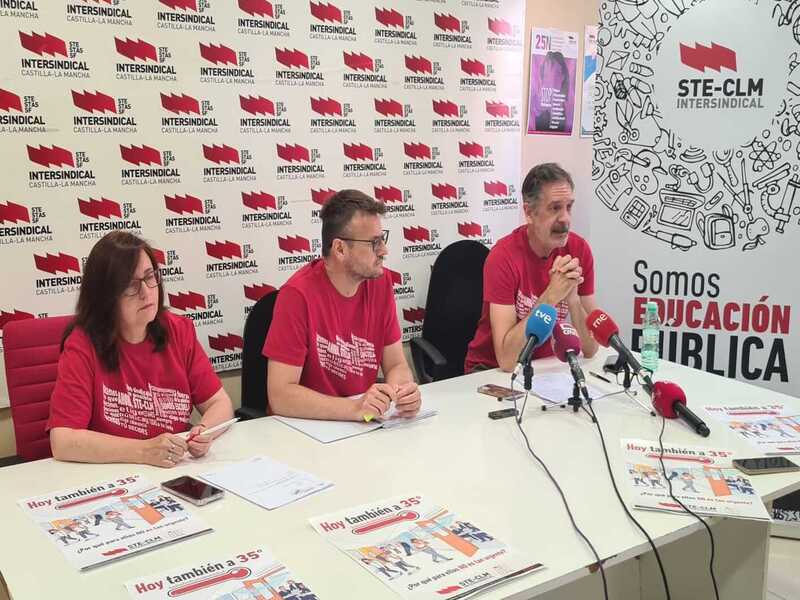 STE-CLM exige un plan integral de climatización ante las altas Tª